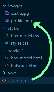 Captura de tela da Estrutura de Arquivos para profile.png