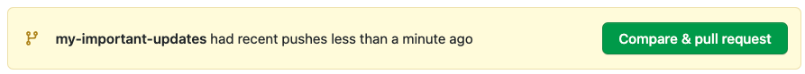 Create Pull Request Example