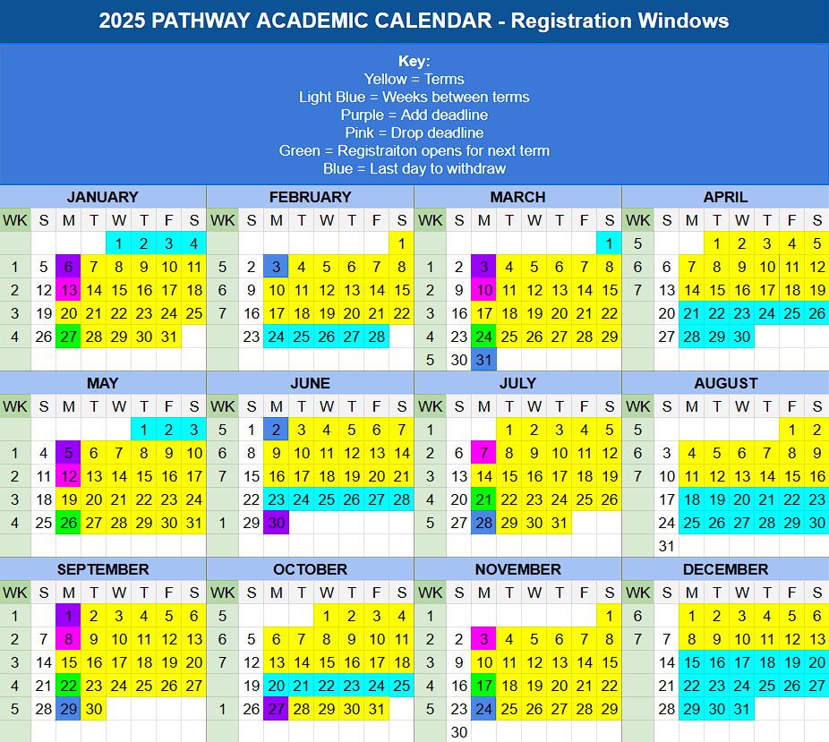 2025 Academic Calendar