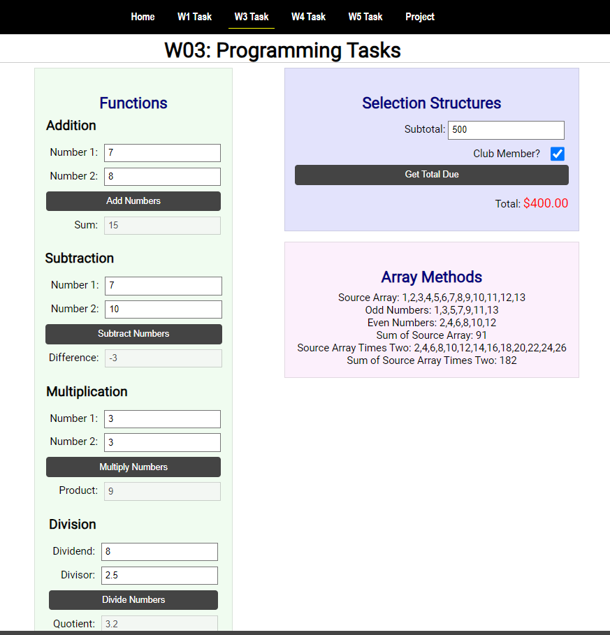 Screenshot of Task 3 Complete