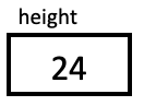 Height box getting 24