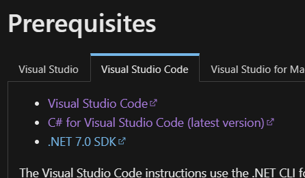 Use Visual Studio Code when programming.