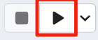 Image of the pgAdmin Execute / Refresh button