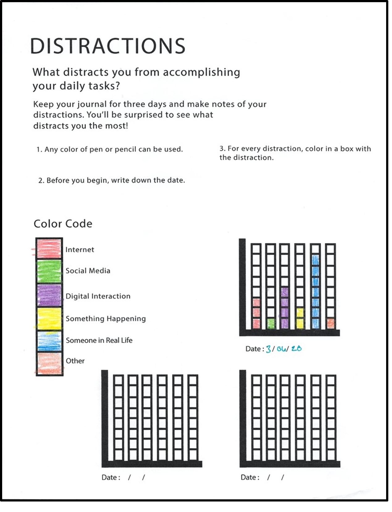 Data gathering distractions