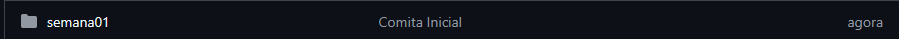 Exibição das alterações no GitHub.