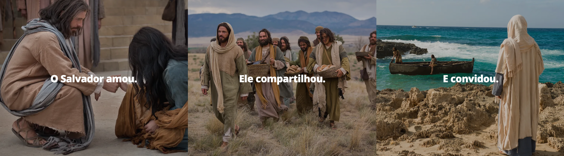 Exemplo de captura de tela de texto sobrepondo uma imagem no mesmo contêiner