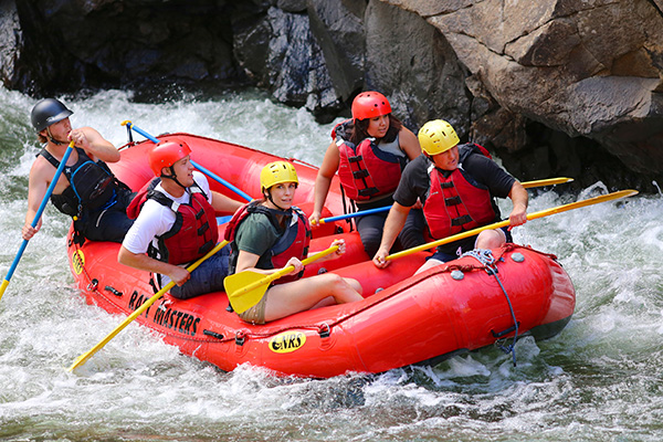 Imagens de Amostra do Site de Rafting