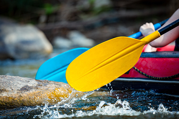 Imagens de Amostra do Site de Rafting