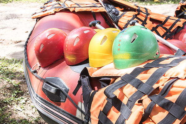 Imagens de Amostra do Site de Rafting