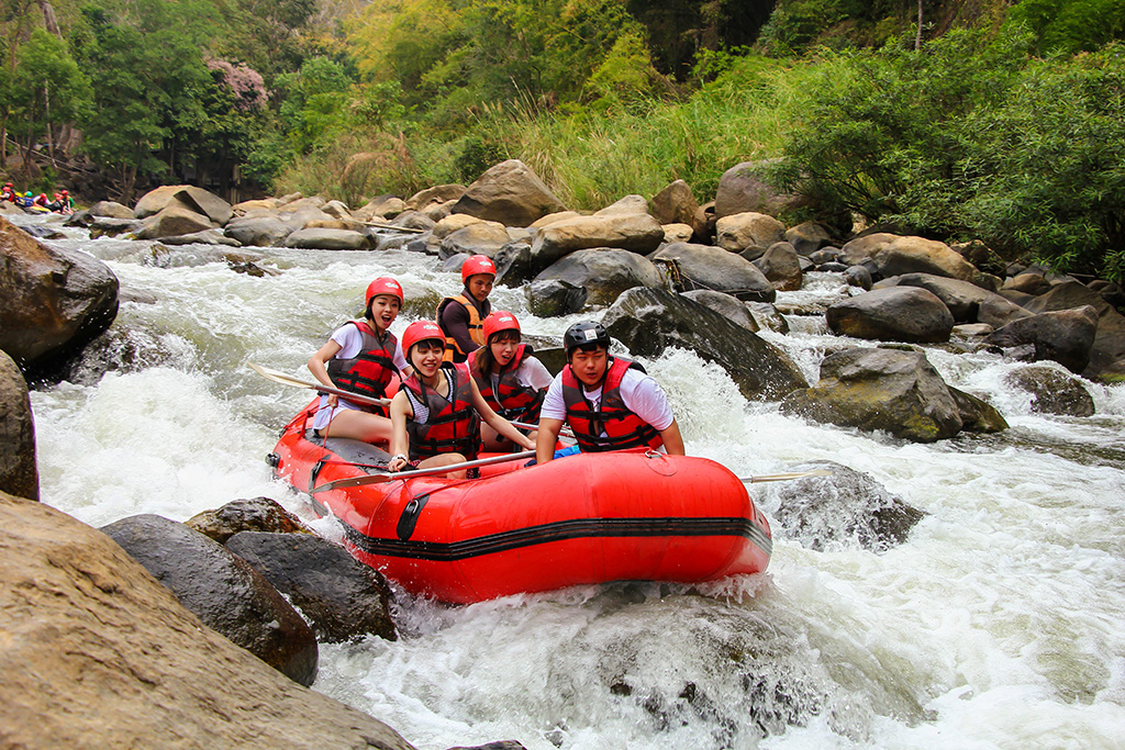 Imagens de Amostra do Site de Rafting