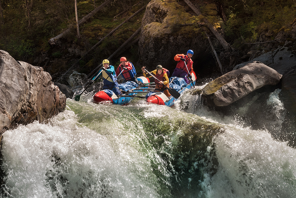 Imagens de Amostra do Site de Rafting