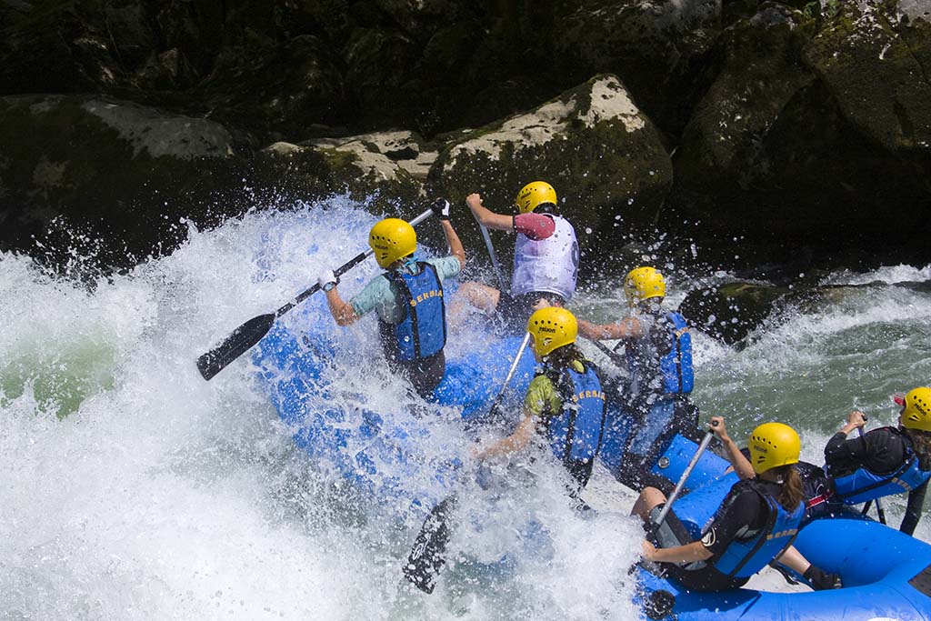 Imagens de Amostra do Site de Rafting
